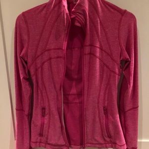 Lululemon Sz 4 Heather Define Pink jacket